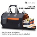 Gym duffle bag - 29L with shoe compartment